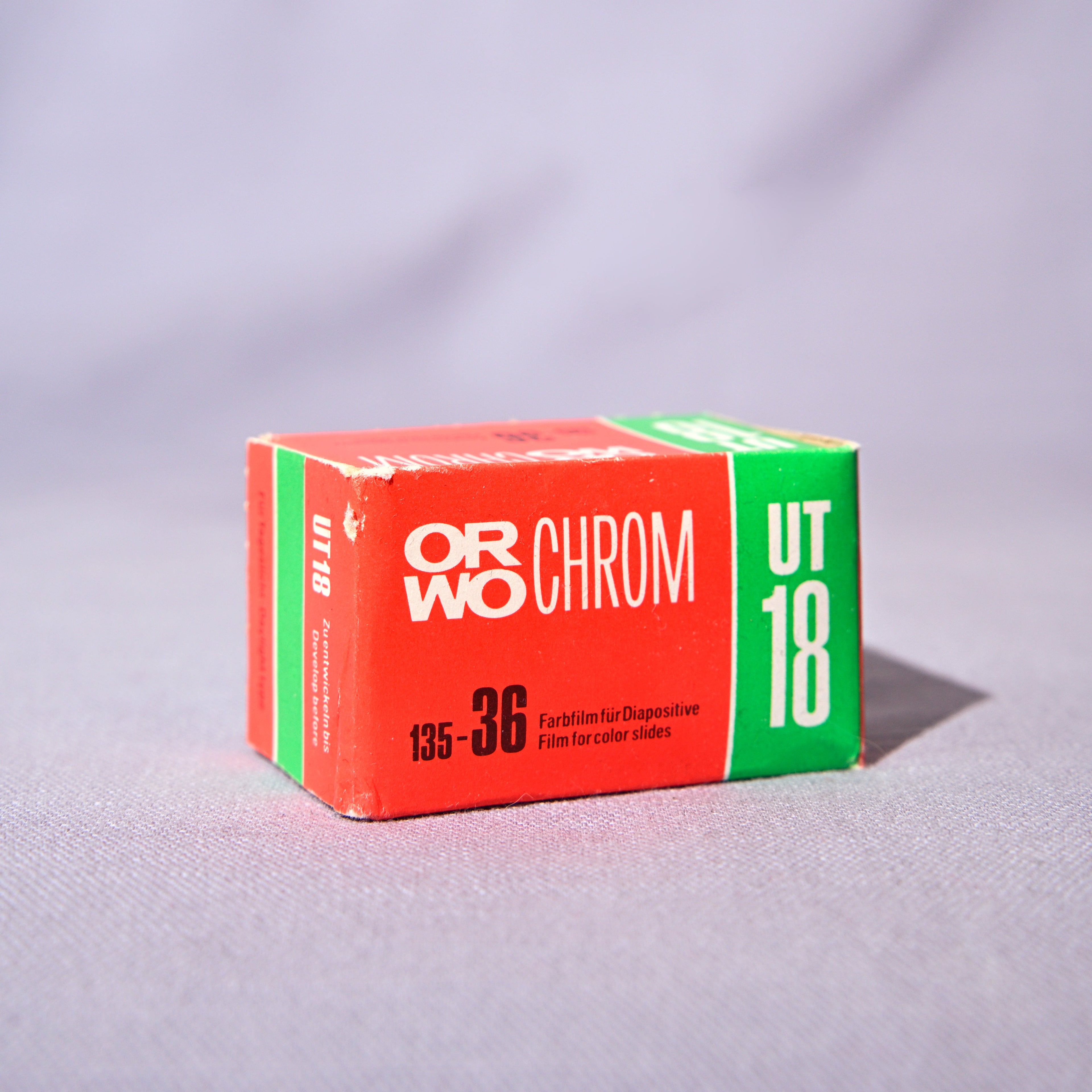 Orwo Chrom UT18 35mm film 
